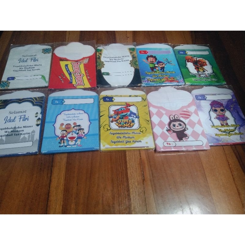 

Amplop lebaran karakter