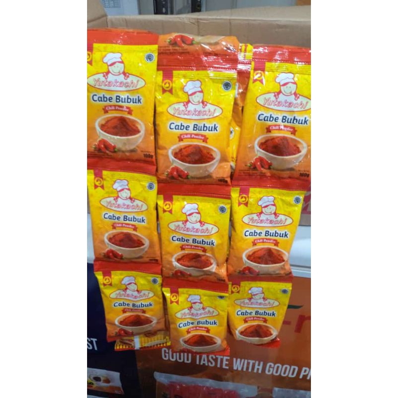 

Cabe Bubuk Pedas 100G Yutakaci