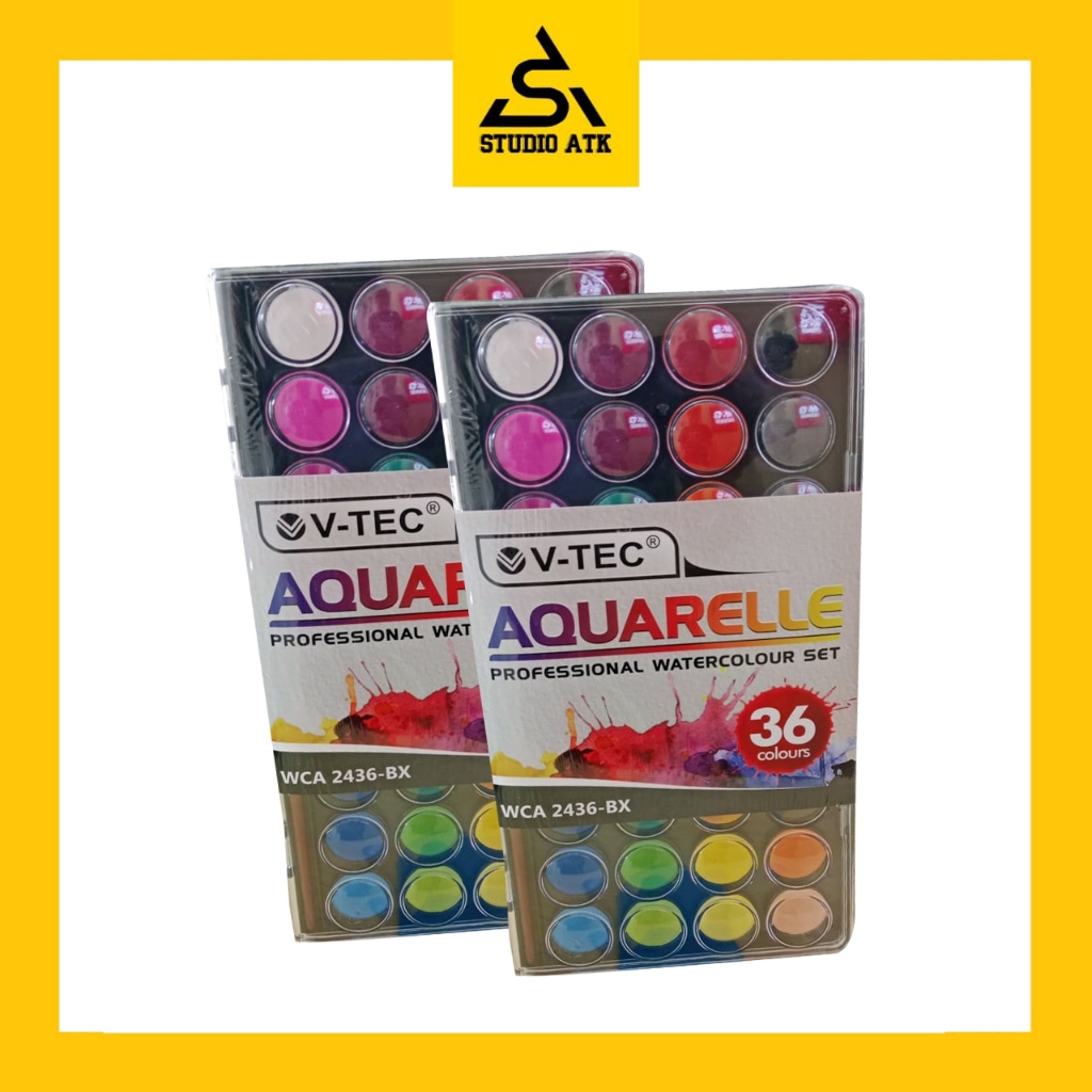 

CAT WATER COLOUR SET AQUARELLE 36W