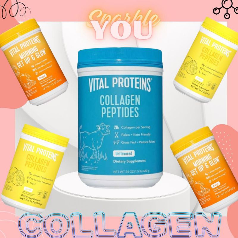 [100% ORI USA] Vital Proteins Collagen Peptides Beauty Edition