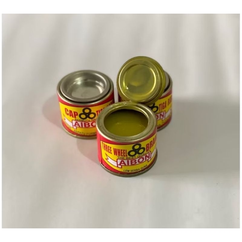 

Lem Aibon Tiga Roda / Lem Aibon kaleng Kecil Mini