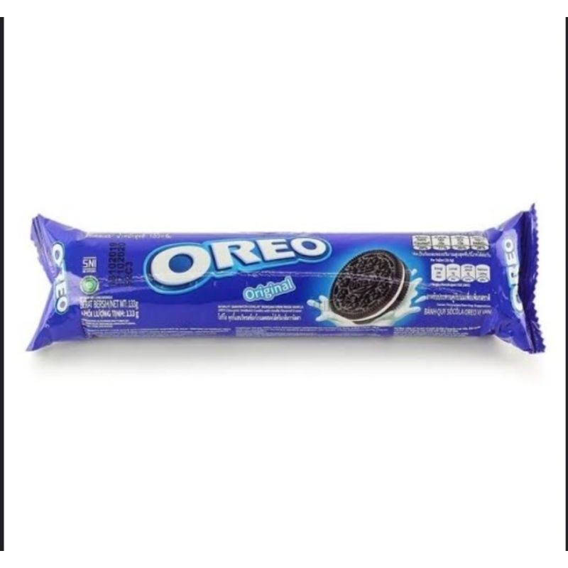 

Oreo Biskuit Vanilla Pcs 27.6 Gr Untuk jajanan Anak dan Dewasa