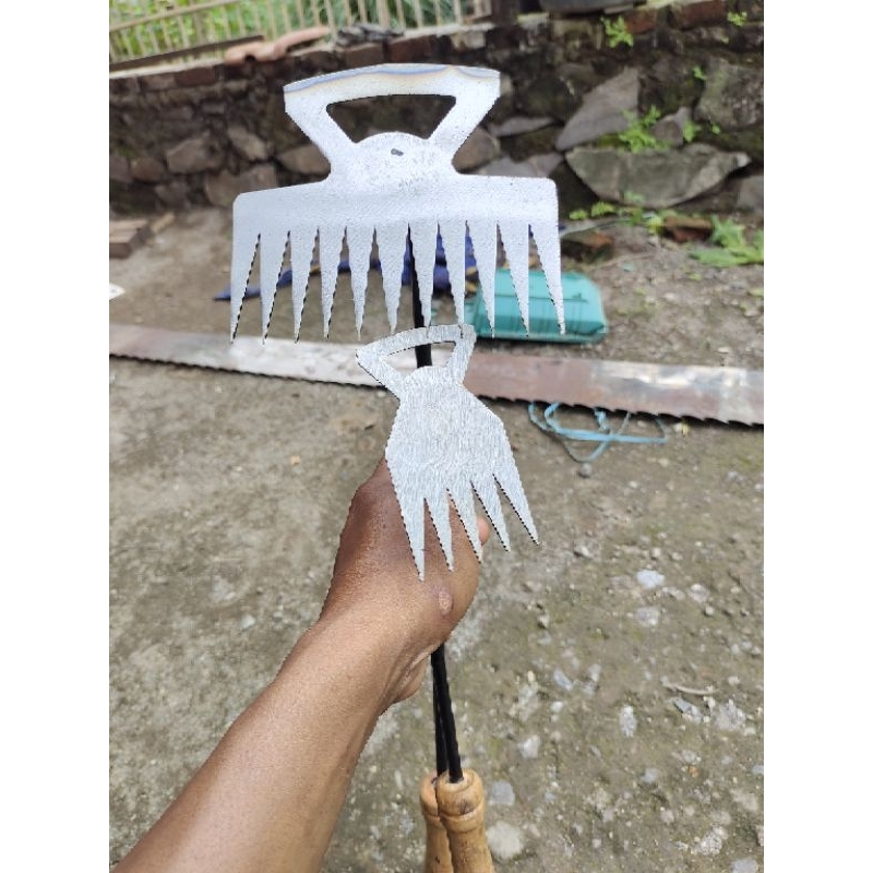 Garuk Rumput Liar/Alat Cabut Rumput Multifungsi gigi 11