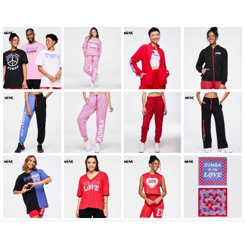 OPEN PO ZUMBA WEAR...SALE EDISI AMOR IN THE AIR