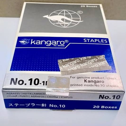 

staples kangaro no 10 kecil / pcs