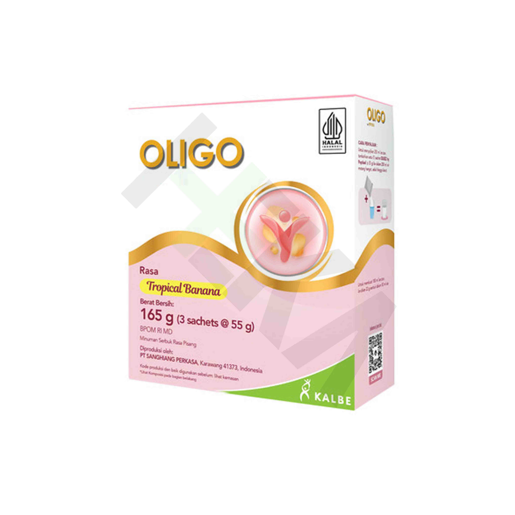 

Oligo 165 g Tropical Banana - Susu untuk Malabsorbsi Saluran Cerna [Majapahit]