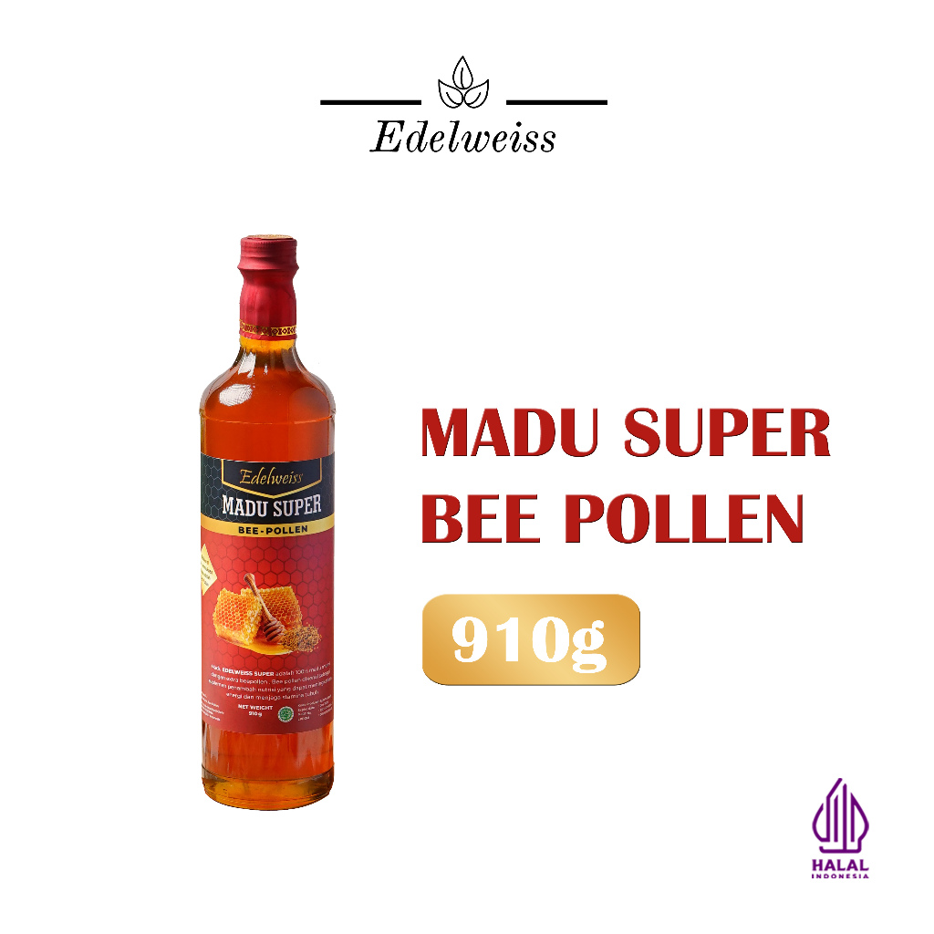 

Edelweiss madu super beepollen 910gr