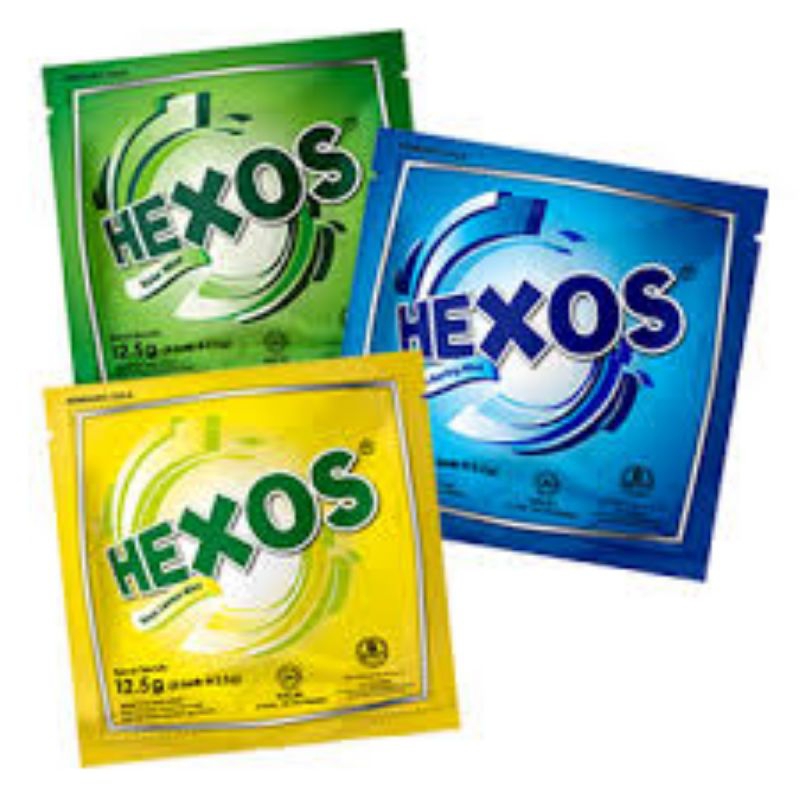 

hexos permen mint 4 rasa coklat lemon mint barley