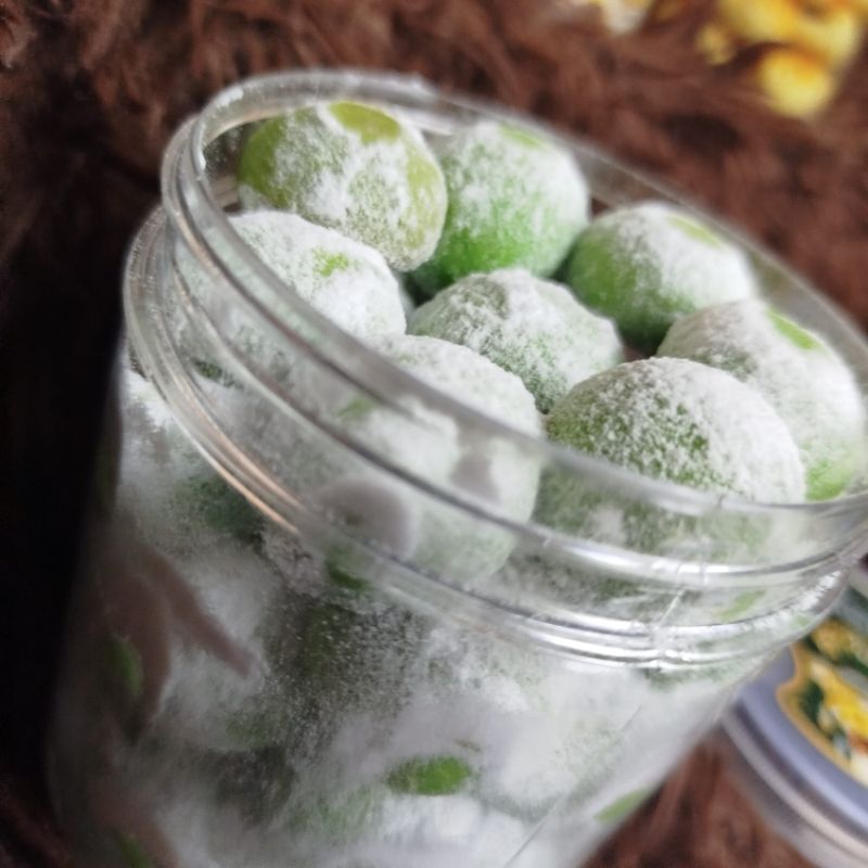 

Cookies Putri Salju Ball Pandan Homemade