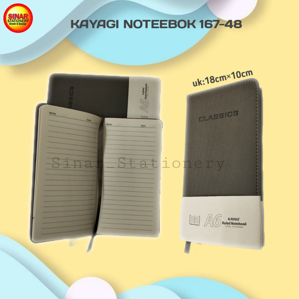 

kayagi notebook a6 167-48
