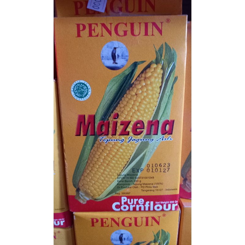 

Tepung Maizena PENGUIN 200gr / Tepung jagung / Corn Starch / pure cornflour