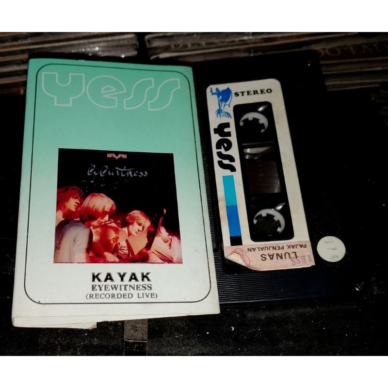 kaset pita:Kayak-Eyewitness(Recorded Live)