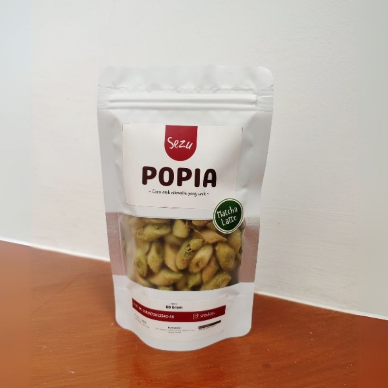 

SEZU POPIA Snack Rasa Mactha Latte 80 gram