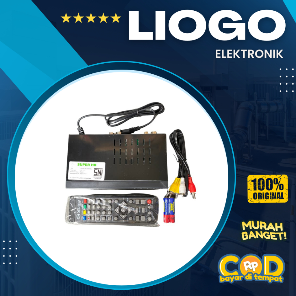 Set Top Box Gardiner DVB T2 Kijang STB Super HD-168 Kijang Original