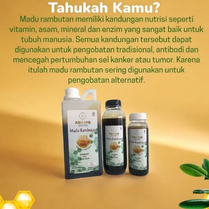 

[ORI] MADU RAMBUTAN ABAAIQ