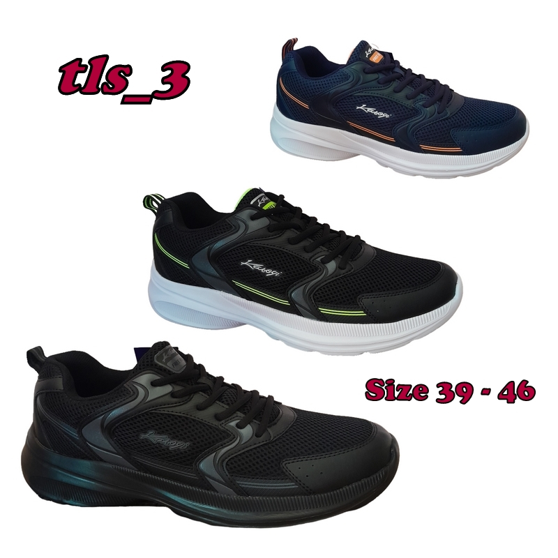Sepatu Sneakers Pria Kasogi Seoul Amsterdam Original 39-46 Sepatu Jogging Jumbo Pria