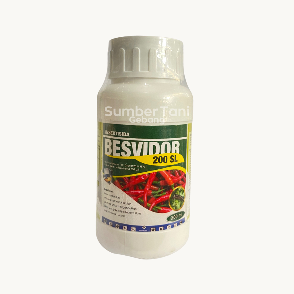 Besvidor 200SL 200ml - Insektisida Pembasmi Ulat Grayak & Penggerek Batang