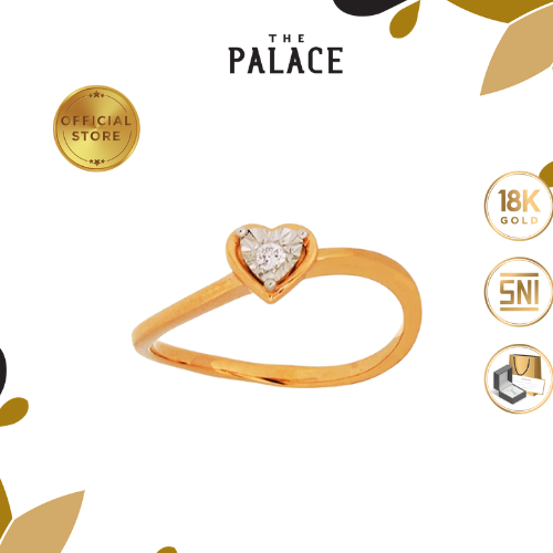 The Palace Ladies Ring / Cincin Love + Box The Palace