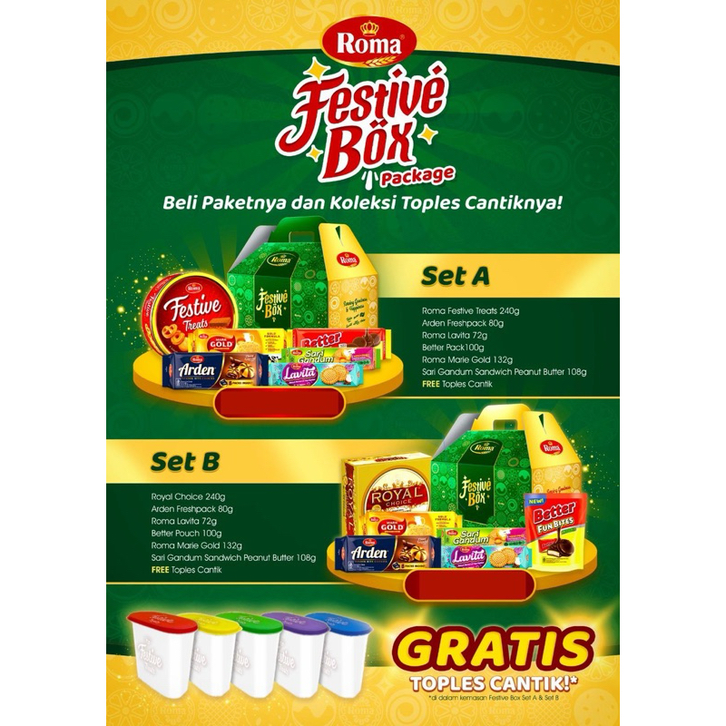 

Roma Festive Box (Hampers Lebaran)