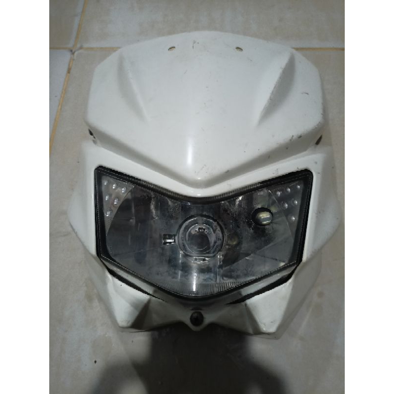 COVER BATOK LAMPU DEPAN KLX OLD