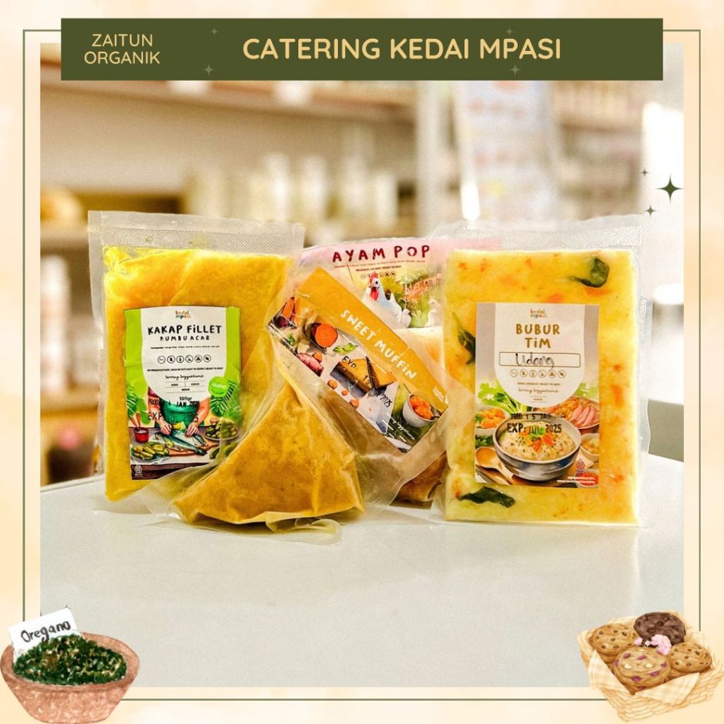 

Catering Mpasi Padat Nutrisi | Kedai Mpasi | Gluten Free | Stainless 304 |