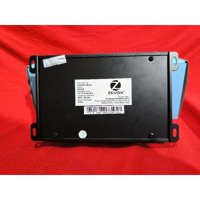 Dsp Zevox ZP 6.4 AMP MKlll 31 Band - New DSP Zevox