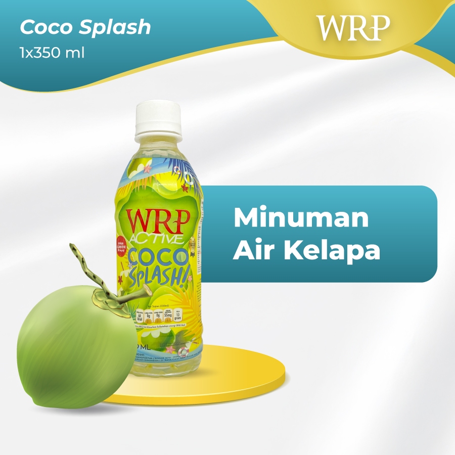 

WRP Coco Splash 350ml - Minuman Air Kelapa