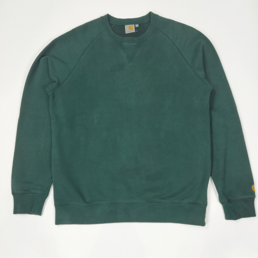 Karhatt Polos Crewneck/Sweatshirt - Hijau Botol