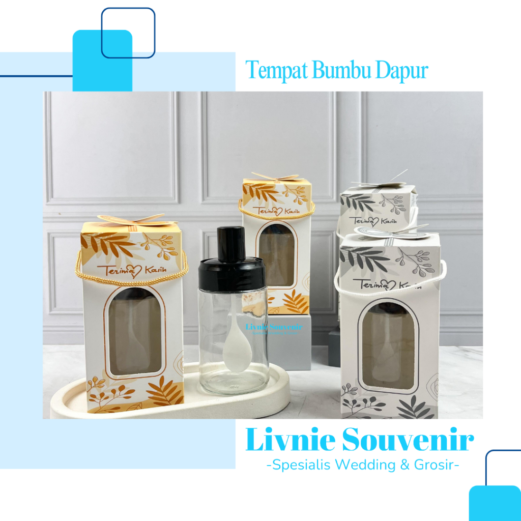 Souvenir Tempat lada / garam /  Bumbu Dapur