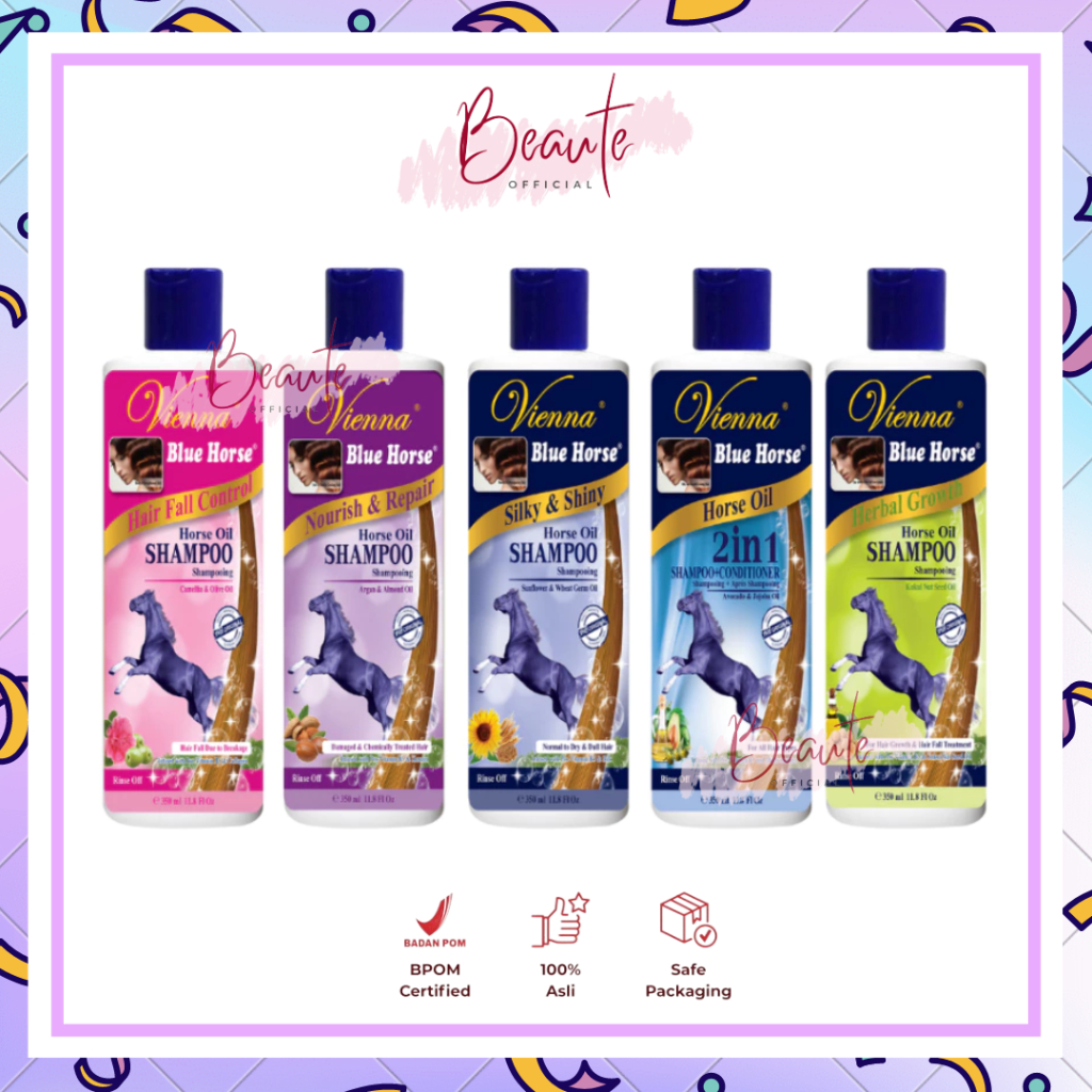 Vienna Blue Horse Shampoo