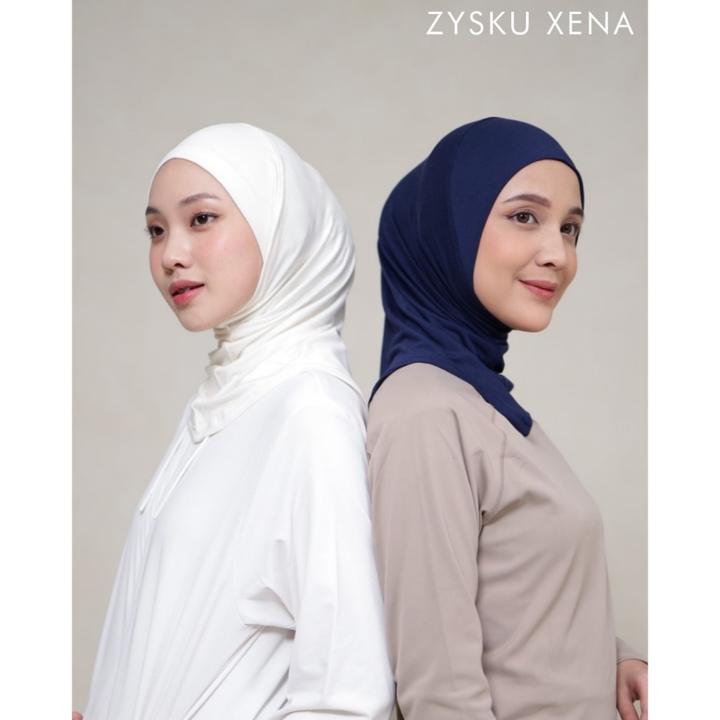 RB Inner X Sporty Hijab - 8 Warna Zysku Xena Ciput Ninja Active Kaos Stretch