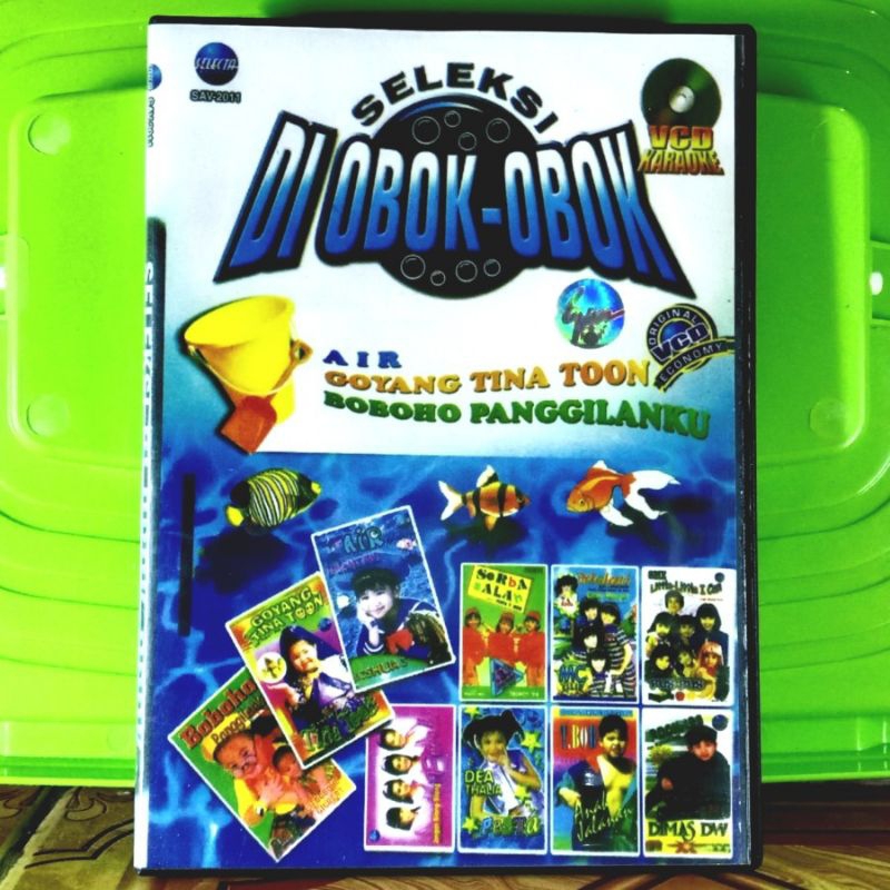 VCD SELEKSI DI OBOK-OBOK Joshua Tina Toon Boboho Gilbert 3 Anak Manis MC Cilik Pus-Pus Pink Dea Thal