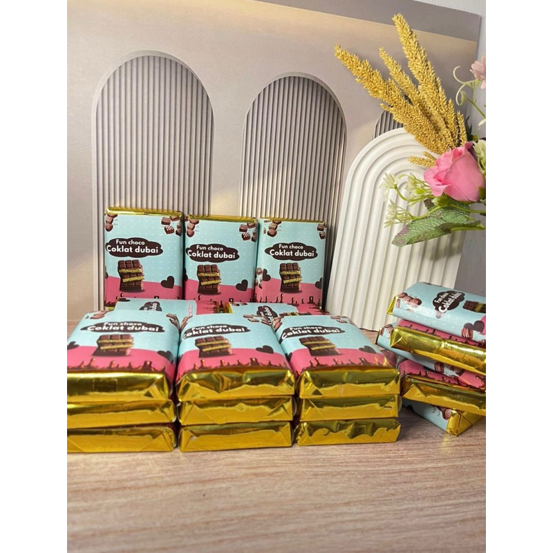 

Coklat dubai lokal premium Chocolate Snack Makanan Manis Food Cokelat Cemilan chocolates Biskuit