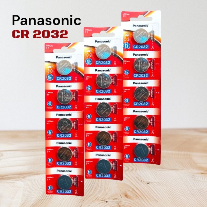 Baterai Panasonic CR 2032  3v