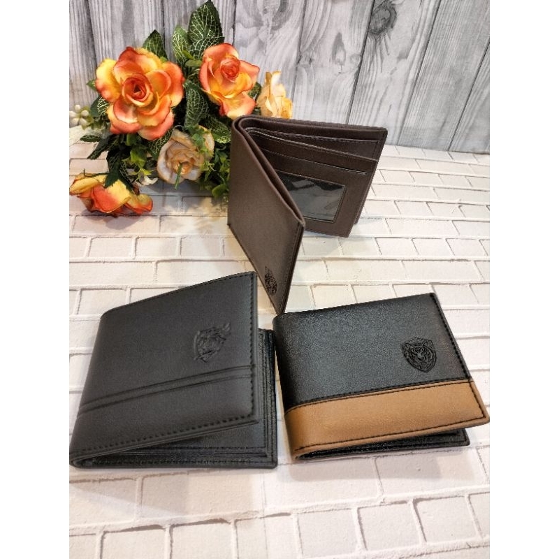 Dompet cowok lipat dua//dompet lipat cowok//dompet fashion cowok