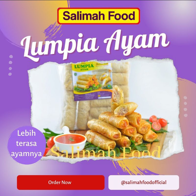 

Salimah Food Lumpia Ayam 10 pcs 300gr