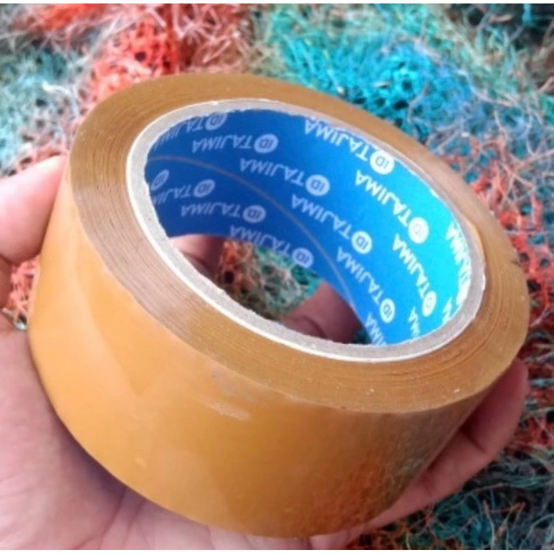 

Lakban Coklat 2 Inch / 45 mm x 100 Yard Tajima Isolasi Bening Lakban Perekat Lakban