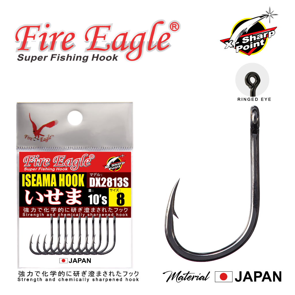 MATA PANCING SUPER TEBAL FIRE EAGLE ISEAMA HOOK DX 2813S