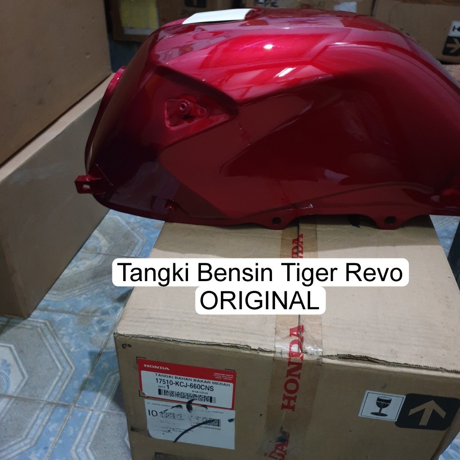 Tangki Bensin Tiger Revo merah ORIGINAL AHM 17510-KCJ-660CNS