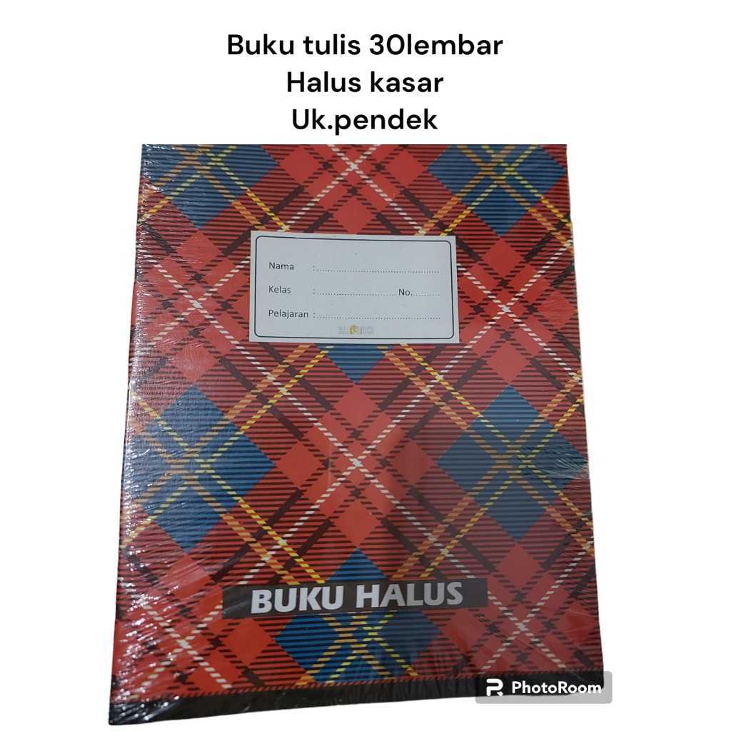 

1pack=10buah Buku Tulis Halus Kasar Buku Halus Kasar Isi 30Lembar Albino