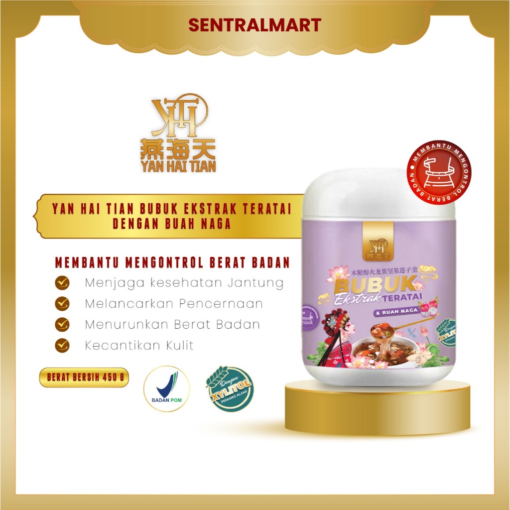 

Yan Hai Tian Oufen Lotus Root Powder Bubuk Ekstrak Teratai & Buah Naga Kering 450gr