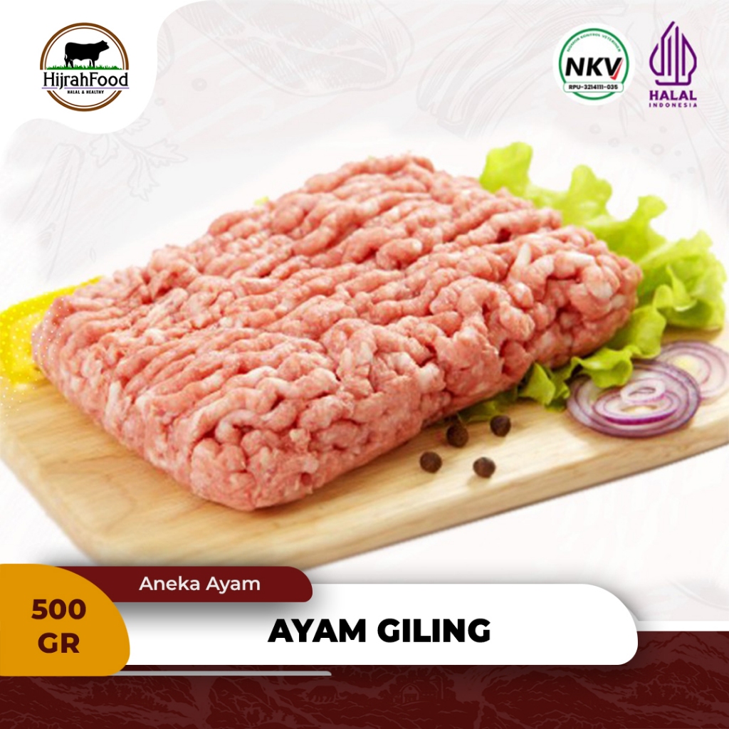 

Hijrahfood Ayam Giling Dada / Paha 500 gr Minced Ground Chicken Breast / Thigh 500 gram