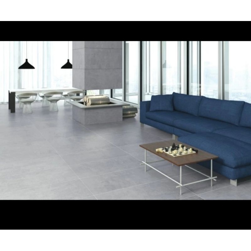Niro Granit Clay Art GCA05 Slate 60x60 granit niro granit abu-abu granit industrial