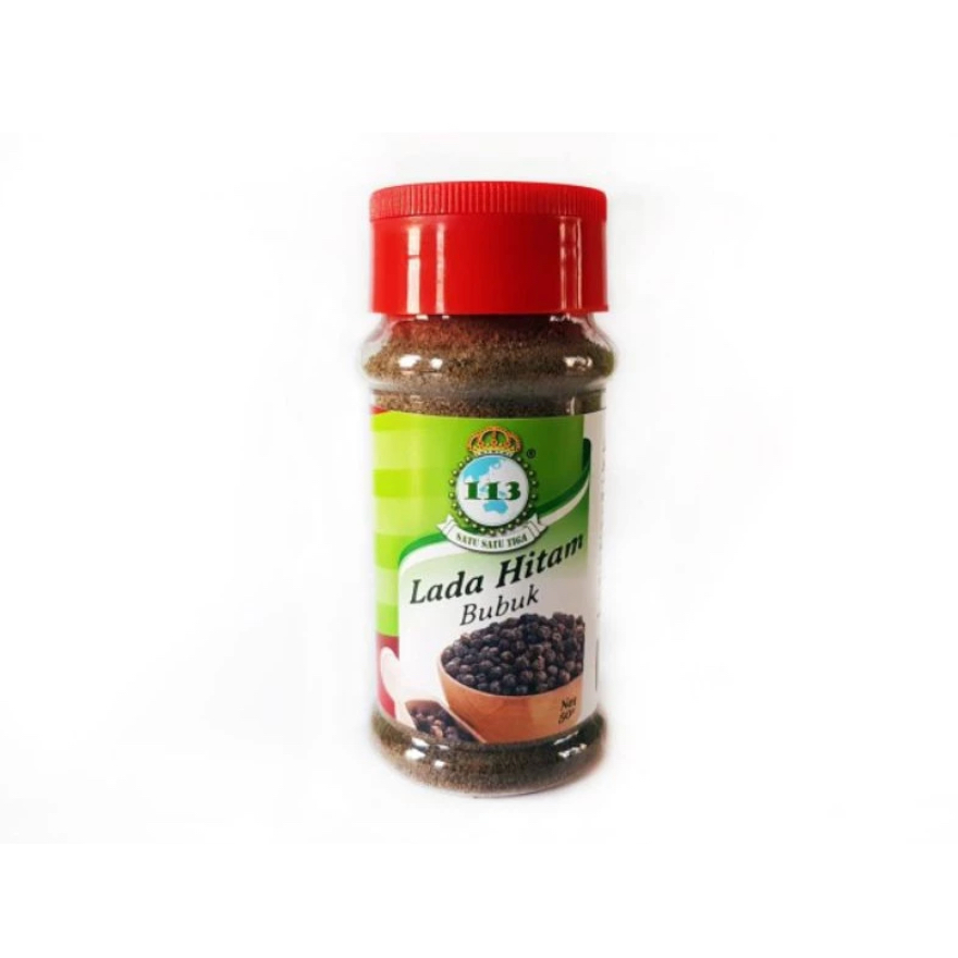 

Bumbu 113 Lada Hitam Bubuk Ground Black Pepper Powder