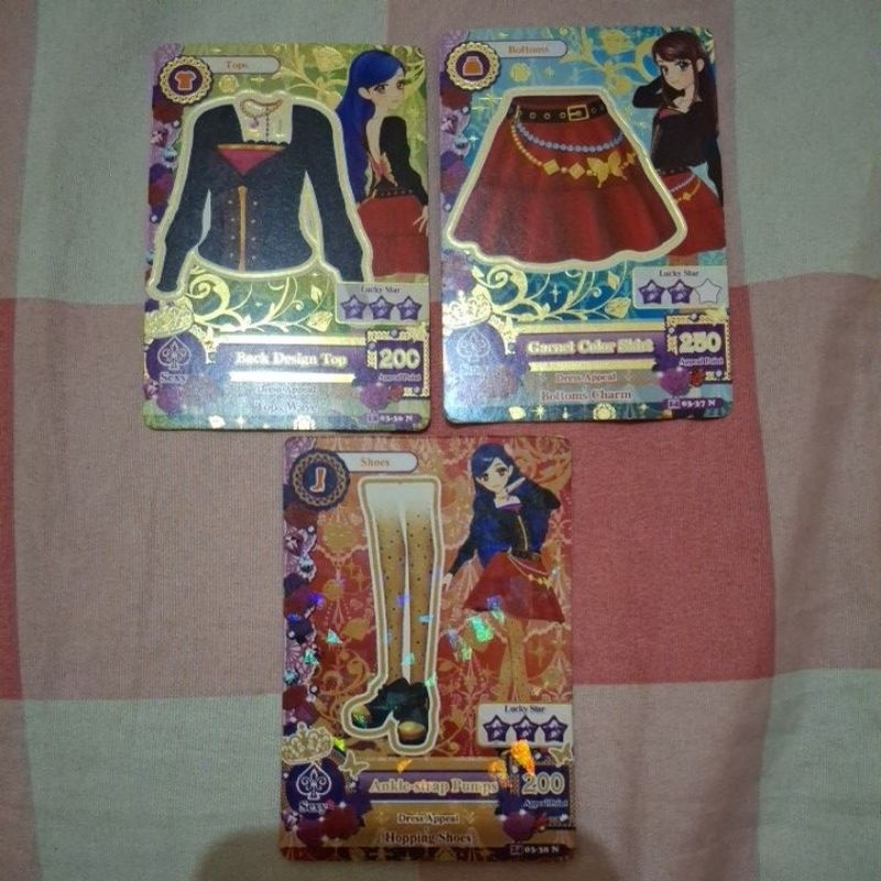 KARTU AIKATSU NORMAL CARD 'Sexy Series' -SATUAN-