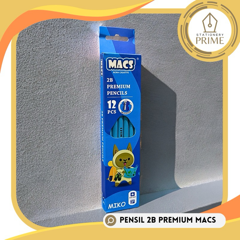 

Ay00! Pensil 2B Triangle MACS (Isi 12 pcs)