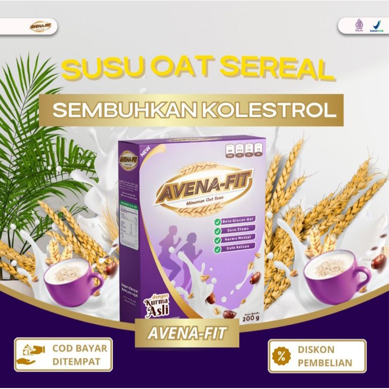

Avena-fit susu Oat Sereal Ampuh Turunkan Kolestrol