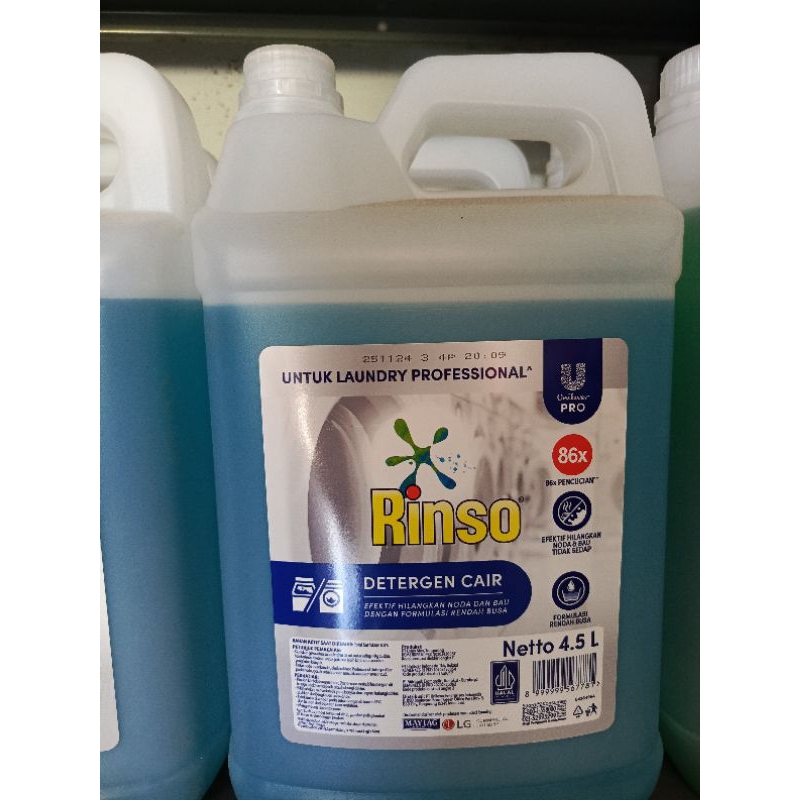 RINSO CAIR MATIC 5LITER MURAH BISA COD/GOSEND/SPXINSTAN/GRABSEND