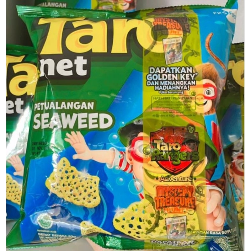 

Taro Net Snack Seaweed 32 g Taro Net Snack 62 g Taro Net Snack 115 g