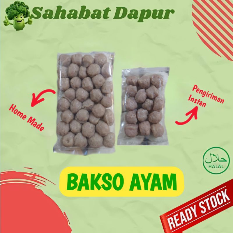 

Bakso Ayam / Pentol Bakso Home made Fresh